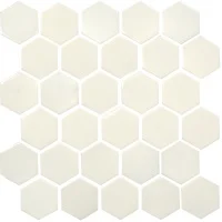 Мозаика керамическая Kotto Ceramica HEXAGON H 6023 Ivory 295 х 295 х 9