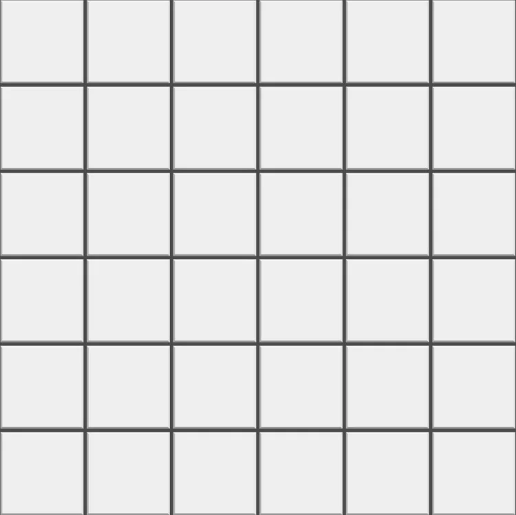 Мозаика керамическая Kotto Ceramica QUADRATE Q  6024 White 300x300x9 (48x48)