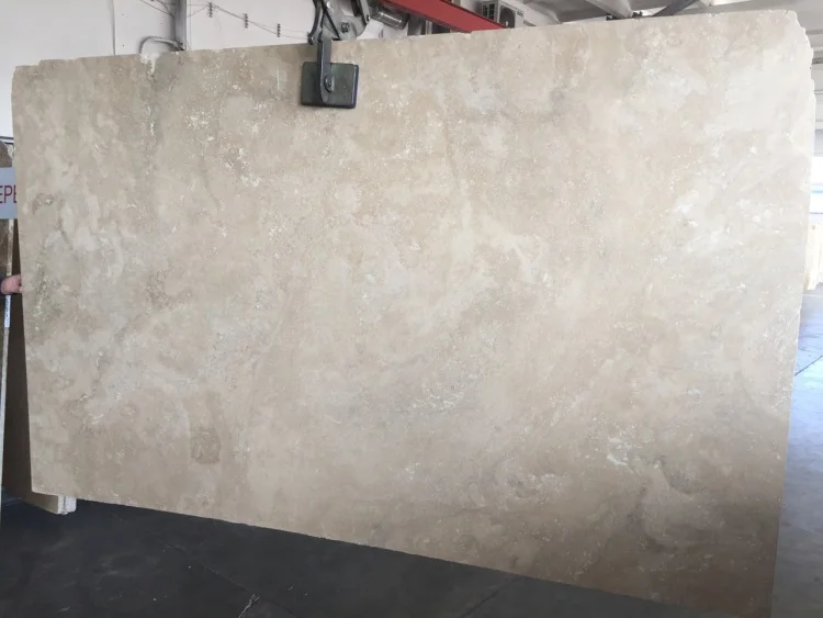 Travertine Classic Filled CC, Сляб травертину (сляб) 30мм