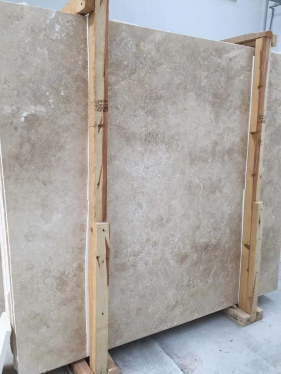 Travertine Classic Filled CC, Сляб травертину (сляб) 30мм