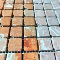 Мозаика из мрамора Матовая МКР-2СВА (23x23) Terracotta Mix