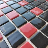 Мозаїка зі скла AquaMo MX25-1/09/21 Random 25x25x4 (317x317) мм глянцева на сітці