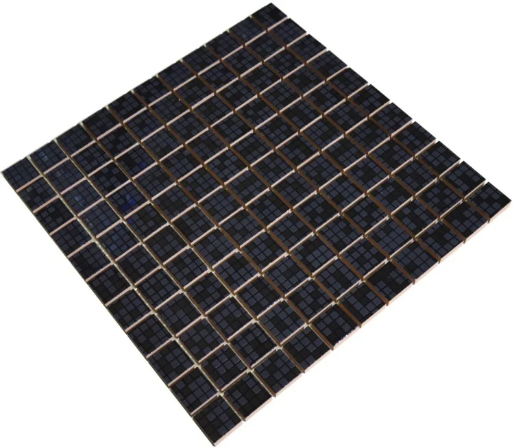 Мозаика декоративная Kotto Ceramica СМ 3039 С Pixel Black  300 х 300 х 8   ( 25 х 25 )