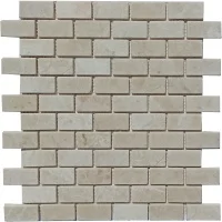 Мозаїка з мармуру Матова МКР-11СВ (47x23) Victoria Beige MB