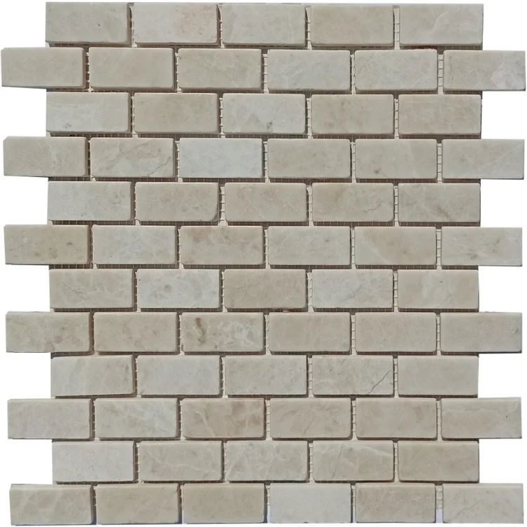 Мозаїка з мармуру Матова МКР-11СВ (47x23) Victoria Beige MB