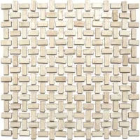 Мозаїка з керамограніту Kotto Ceramica MI7 10200404C Beige 300 x 300 х 10 (прямокутник 10 x 20)