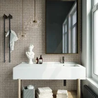 Мозаїка з керамограніту Kotto Ceramica MI7 10200404C Beige 300 x 300 х 10 (прямокутник 10 x 20)