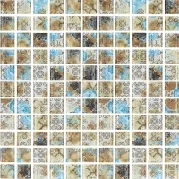 Мозаика стеклянная Kotto Ceramica GMP 0425028 С print 34  300 x 300 х 4    ( 25 х 25 )
