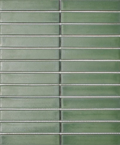 Мозаїка керамічна Kotto Ceramica Kit Kat K 6010 Forestgreen 252x300х9 (23х124)