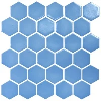 Мозаика керамическая Kotto Ceramica HEXAGON H 6027 Violet  295 х 295 х 9