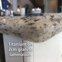 Клей винилэфирный Tenax Titanium extra clear экстра-прозрачный 1 л, густой жаростойкий для камней, керамики