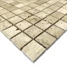 Мозаїка з травертину Полірована МКР-2П (23x23) Travertine Classic