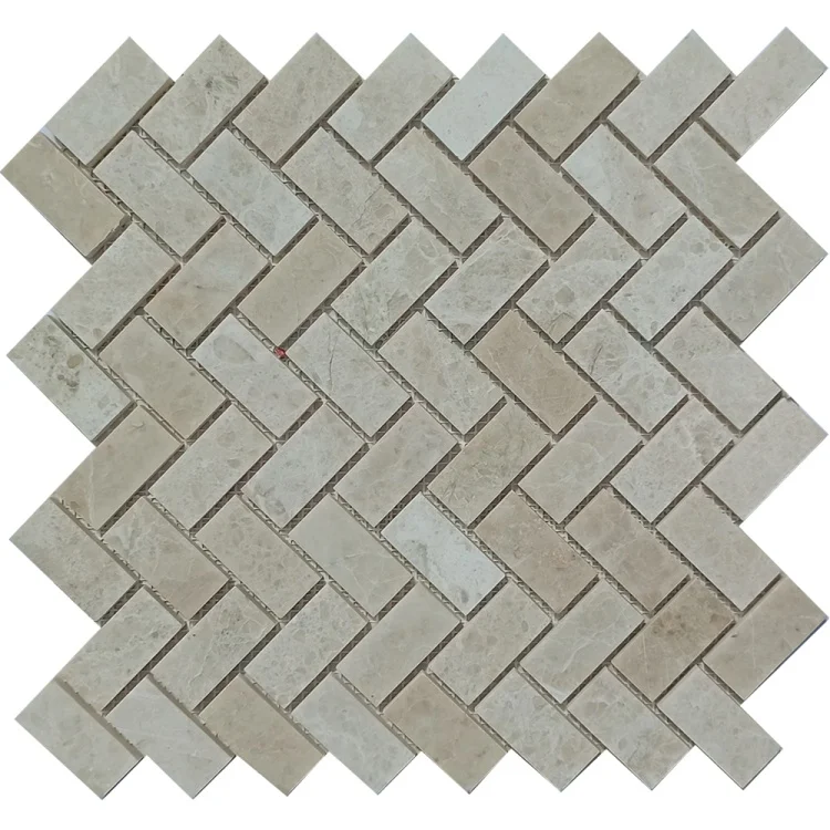 Мозаика из мрамора Полированная МКР-5П (47x23) Victoria Beige MB