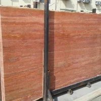 Travertine Persian Red CC, Сляб травертину (сляб) 20мм