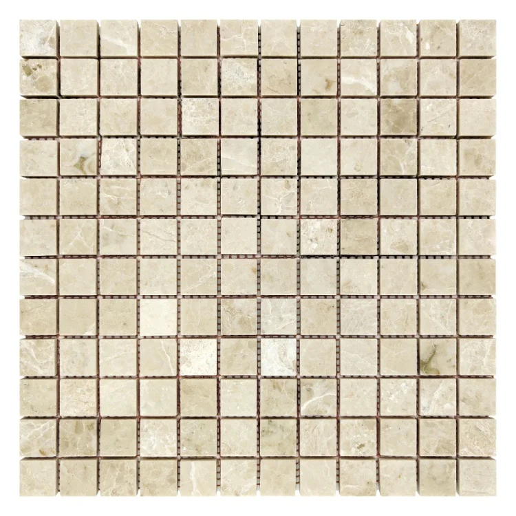 Мозаика из мрамора Полированная МКР-2П (23x23) Victoria Beige MB