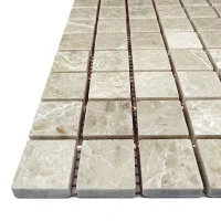 Мозаика из мрамора Полированная МКР-2П (23x23) Victoria Beige MB
