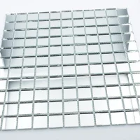 Мозаика зеркальная DecorStoneHub Zs-1inch-Z серебристая 304х304 мм дюймовая для стен ванной комнаты