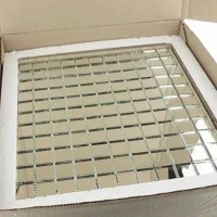 Мозаика зеркальная DecorStoneHub Zs-1inch-Z серебристая 304х304 мм дюймовая для стен ванной комнаты