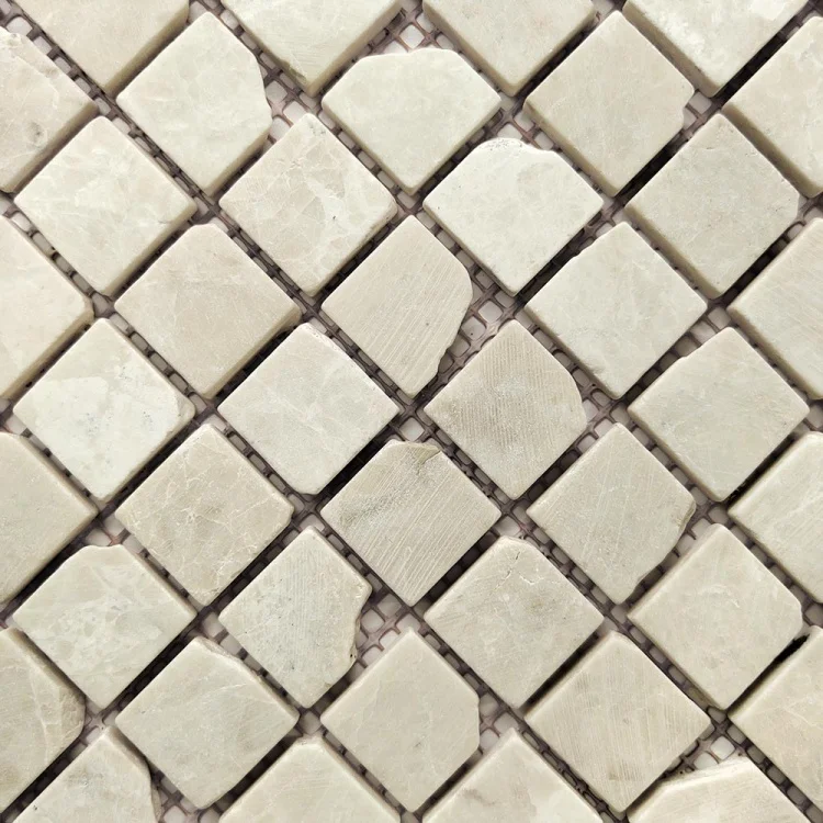 Мозаїка з мармуру Антик МКР-2СВА (23x23) Victoria Beige MB