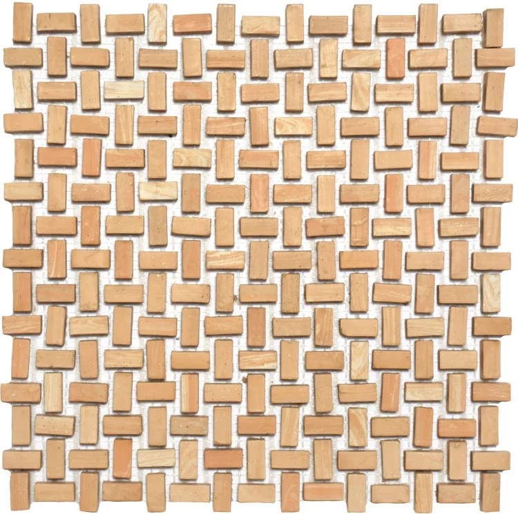 Мозаїка з керамограніту Kotto Ceramica MI7 10200411C Dorato 300 x 300 х 10 (прямокутник 10 x 20)