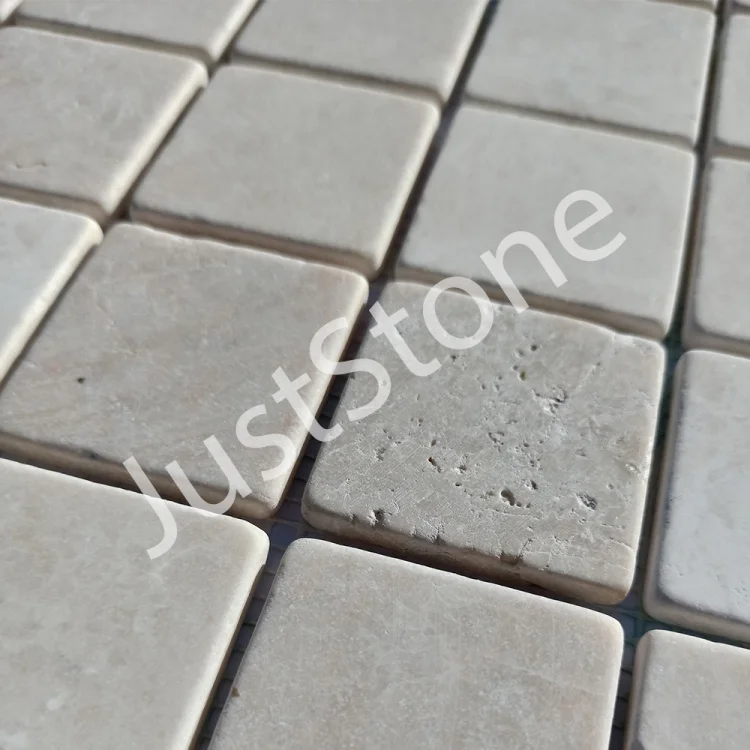 Мозаика из мрамора Матовая МКР-3СВ (47x47) Victoria Beige MB
