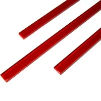Фриз стеклянный Kotto Ceramica GF 9005 red  25 х 900 х 8