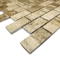 Мозаїка з травертину Полірована МКР-11П (47x23) Travertine Classic