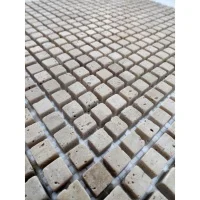 Мозаїка Vivacer N38 Ivori Travertine Tumbled