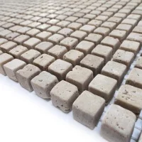 Мозаїка Vivacer N38 Ivori Travertine Tumbled