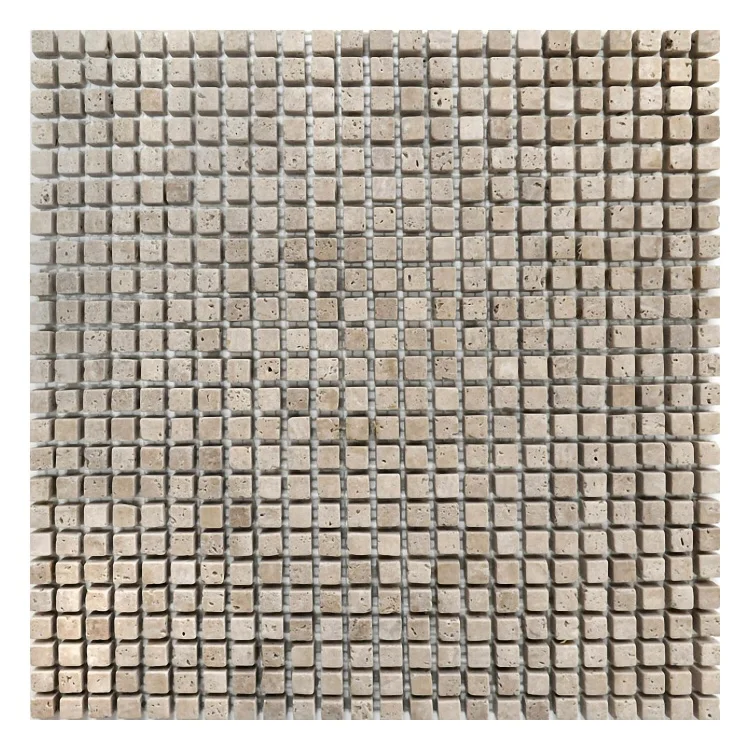 Мозаїка Vivacer N38 Ivori Travertine Tumbled