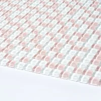 Мозаїка керамічна Kotto Ceramica GM 410001 C2 White/Pink w 300 х 300 х 4 ( 10 х 10 )