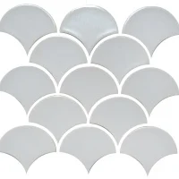 Мозаїка керамічна Kotto Ceramica SCALES SC 6001 Flora Grey 240 x 240 x 9 (0,037 m.2)