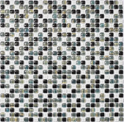 Мозаика керамическая Kotto Ceramica GMP 410001 C3 Print 40/Black/White 300х300х4 (10х10)