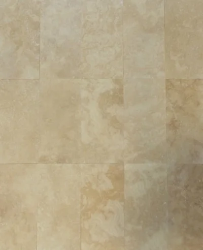 Плитка з травертину Classic Light Filled and Honed 1,2 х30, 5х61 см, бежева матова заповнена шліфована Standart