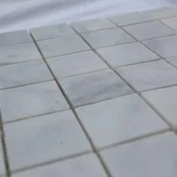Мозаика из мрамора Полированная МКР-3П (47x47) White BI