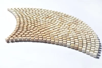 Мозаика из керамогранита Kotto Ceramica MI7 K060201 Italian Fan Ambra/Solare/Beige/Salino 0,084 м2
