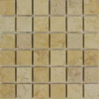 Мозаика из мрамора Полированная МКР-2П (23x23) Sunny Mix