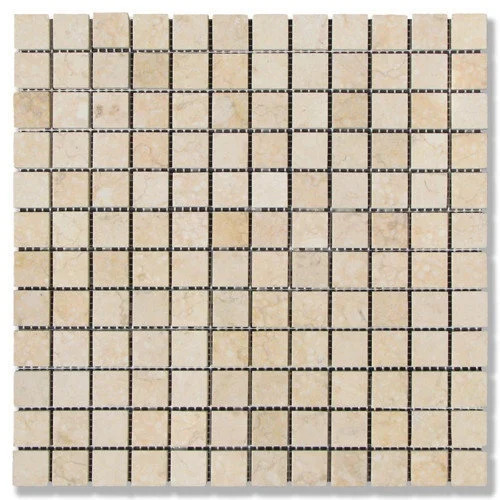 Мозаика из мрамора Полированная МКР-2П (23x23) Sunny Mix