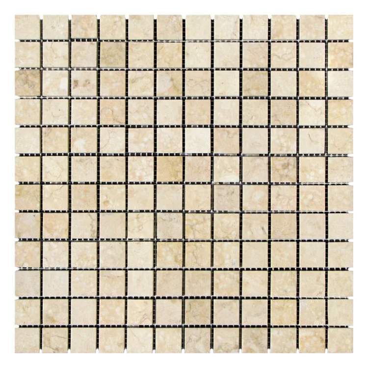 Мозаика из мрамора Полированная МКР-2П (23x23) Sunny Mix