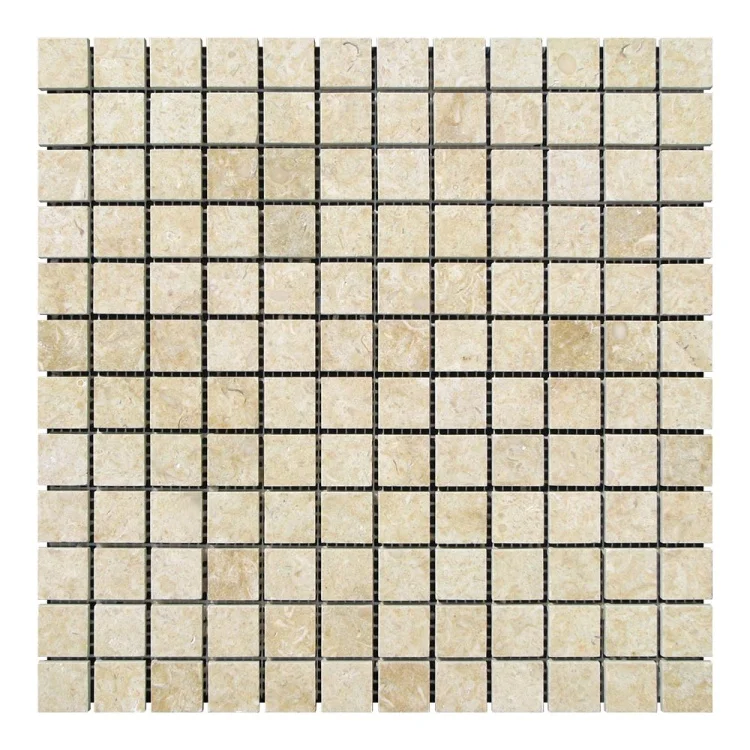 Мозаика из мрамора Полированная МКР-2П (23x23) Sunny Mix