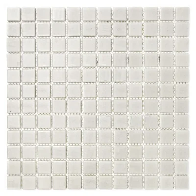 Стеклянная мозаика MK25101 WHITE