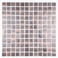Мозаика стеклянная METALLIC BRONZE AquaMo