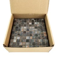 Мозаика стеклянная METALLIC BRONZE AquaMo