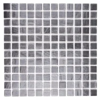 Мозаика стеклянная CEMENTO GREY AquaMo