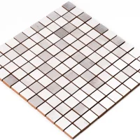 Мозаїка керамічна Kotto Ceramica СМ 3020 C2 white/grey 300 х 300 х 9 ( 25 х 25 )