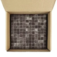Стеклянная мозаика PW25207 ANTI DARK BROWN