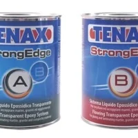 Суперпрозрачный жидкий эпоксидный клей StrongEdge A+B (1+0,5л) 1,5кг TENAX
