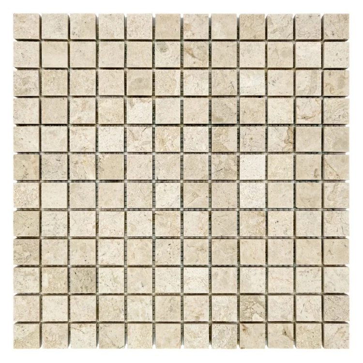 Мозаика из мрамора Полированная МКР-2П (23x23) Victoria Beige