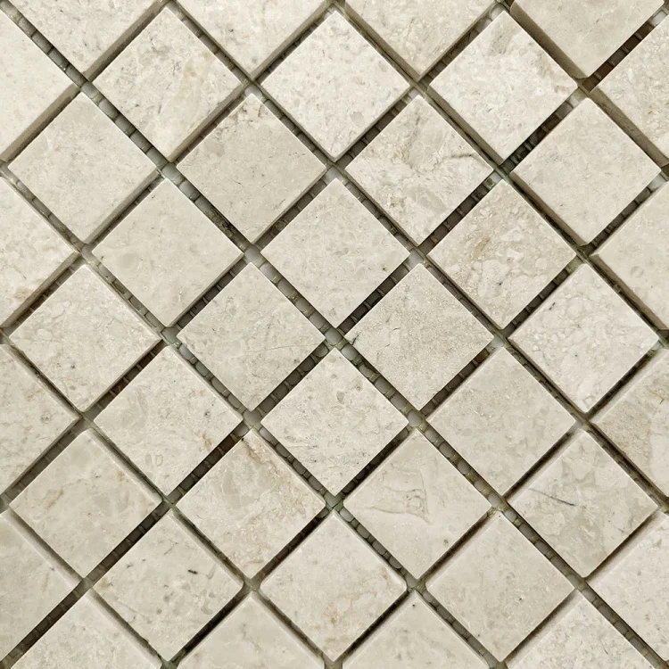 Мозаика из мрамора Полированная МКР-2П (23x23) Victoria Beige