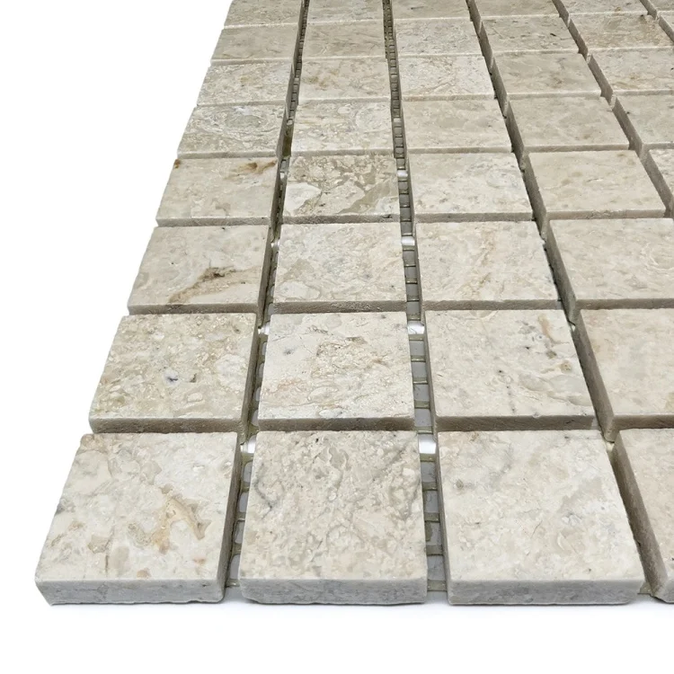 Мозаика из мрамора Полированная МКР-2П (23x23) Victoria Beige